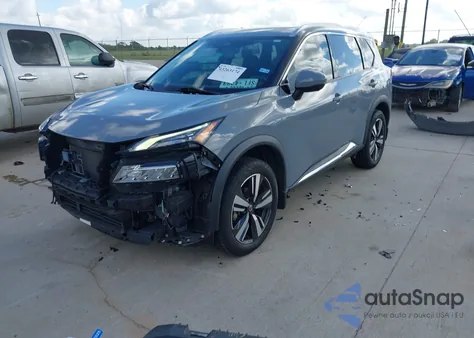 2021 Nissan Rogue Sl Fwd z USA, uszkodzony, nr VIN 5N1AT3CA6MCA20192